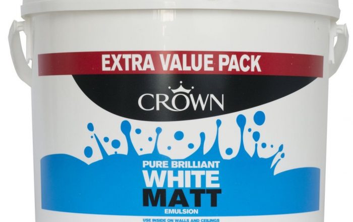 crown matt white emulsion